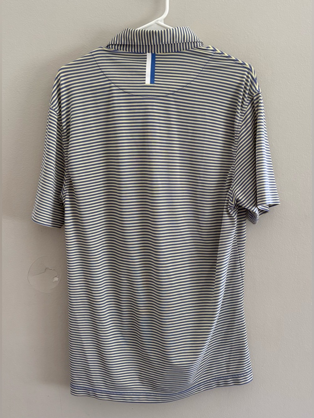 Rhoback Men’s The Birdie Stripe Short Sleeve Performance Polo | Size M - Picture 4 of 10